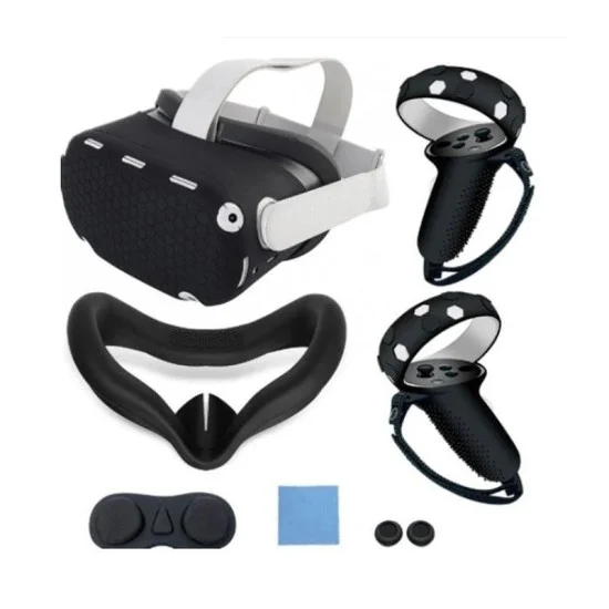Gamax Oculus Quest 2 Console Silicon Case - Black